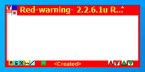 Red-warning- 2.2.6.1u Read designernotes!